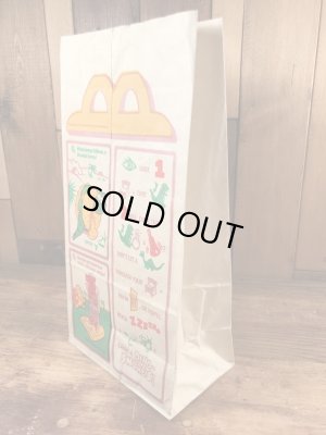 マクドナルドのMcDino Changeablesのヴィンテージペーパーバッグ