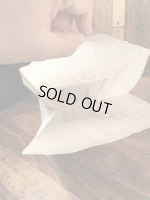 マクドナルドのハッピーミールのビンテージ紙袋