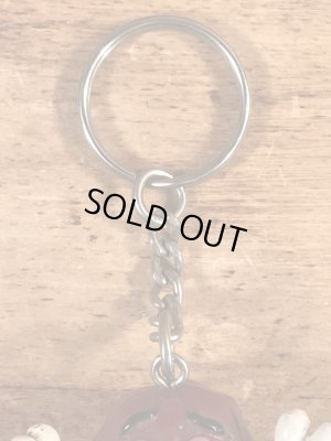 カリフォルニアレーズンのPVCフィギュアのビンテージキーホルダー