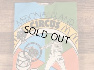 マクドナルドのハッピーミールのビンテージ紙袋