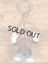 The California Raisins “Justin X. Grape” PVC Figure Keychain　カリフォルニアレーズン　ビンテージ　キーホルダー　PVCフィギュア　80年代