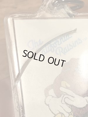 企業キャラクターのカリフォルニアレーズンのビンテージキーホルダー