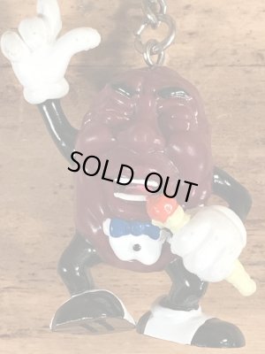 企業キャラクターのカリフォルニアレーズンズのヴィンテージキーホルダー