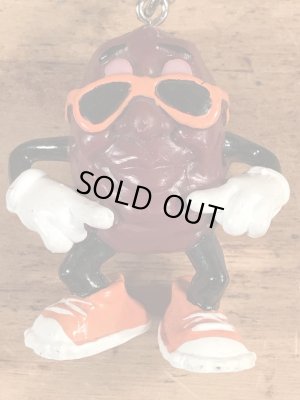 カリフォルニアレーズンズのPVCフィギュアのヴィンテージキーホルダー