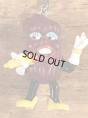 カリフォルニアレーズンズのPVCフィギュアのヴィンテージキーホルダー