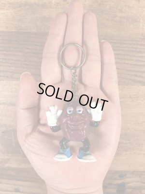 カリフォルニアレーズンのPVCフィギュアのビンテージキーホルダー