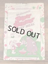 McDonald's “Super Summer” Happy Meal Paper Bag　マクドナルド　ビンテージ　紙袋　ハッピーミール　80年代