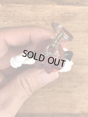 アドバタイジングキャラクターのカリフォルニアレーズンのビンテージキーホルダー