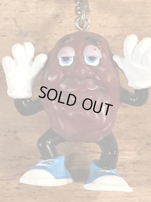 カリフォルニアレーズンズのPVCフィギュアのヴィンテージキーホルダー