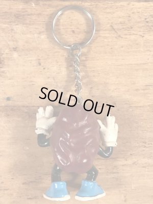 カリフォルニアレーズンズのPVCフィギュアのヴィンテージキーホルダー