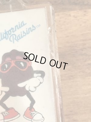 アドバタイジングキャラクターのカリフォルニアレーズンズのヴィンテージキーホルダー