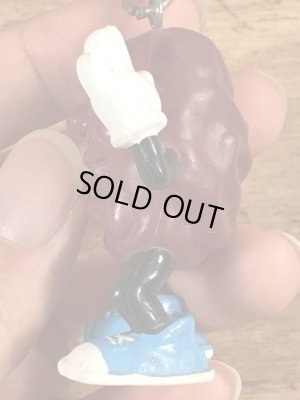 カリフォルニアレーズンのPVCフィギュアのビンテージキーホルダー
