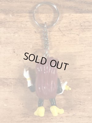 カリフォルニアレーズンズのPVCフィギュアのヴィンテージキーホルダー