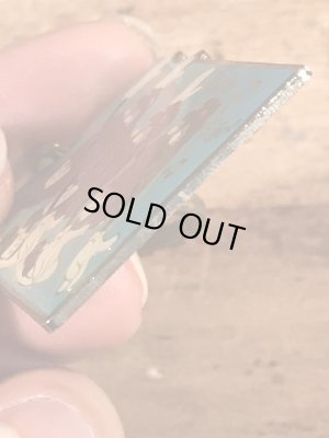 カリフォルニアレーズンのエナメル加工のビンテージキーホルダー