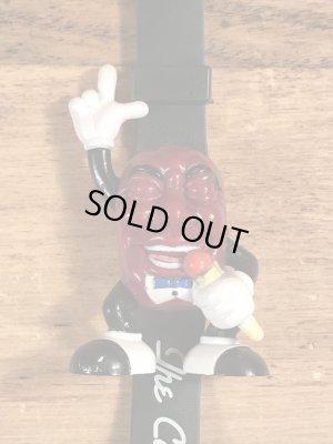 カリフォルニアレーズンのマイクロフォンシンガーのヴィンテージウォッチ