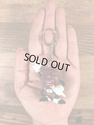 アドバタイジングキャラクターのカリフォルニアレーズンのビンテージキーホルダー