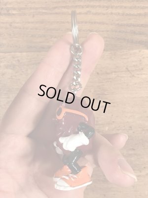 カリフォルニアレーズンのPVCフィギュアのビンテージキーホルダー