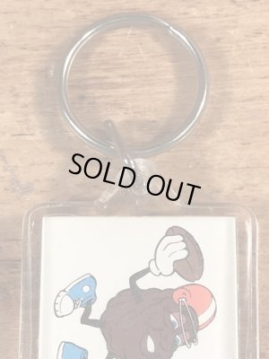 カリフォルニアレーズンのアメフトのビンテージキーホルダー