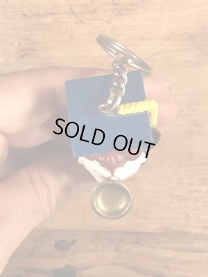 カリフォルニアレーズンのPVCフィギュアのビンテージキーホルダー