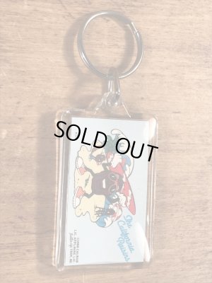 企業キャラクターのカリフォルニアレーズンのビンテージキーホルダー