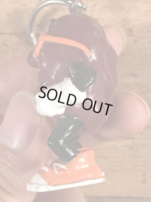 カリフォルニアレーズンのPVCフィギュアのビンテージキーホルダー