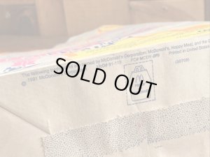 マクドナルドのAstronautsのヴィンテージペーパーバッグ