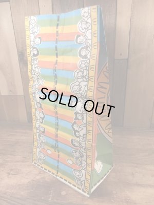 マクドナルドのハッピーミールのビンテージ紙袋