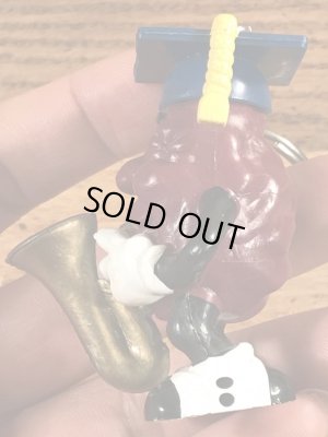 カリフォルニアレーズンのPVCフィギュアのビンテージキーホルダー