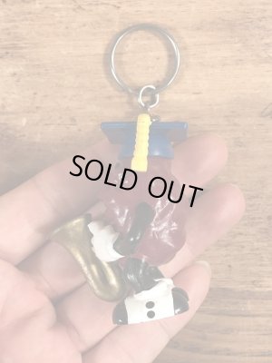 カリフォルニアレーズンのPVCフィギュアのビンテージキーホルダー