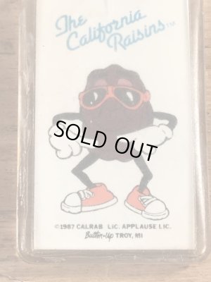 アドバタイジングキャラクターのカリフォルニアレーズンズのヴィンテージキーホルダー