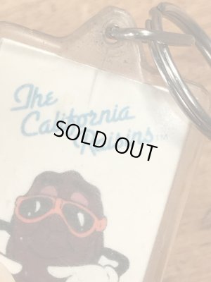 企業キャラクターのカリフォルニアレーズンのビンテージキーホルダー