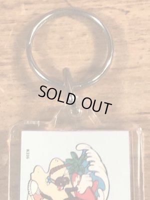 企業キャラクターのカリフォルニアレーズンのビンテージキーホルダー