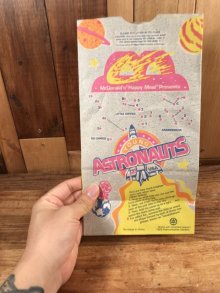 他の写真1: McDonald's “Astronauts” Happy Meal Paper Bag　マクドナルド　ビンテージ　紙袋　ハッピーミール　90年代