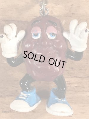 カリフォルニアレーズンズのPVCフィギュアのヴィンテージキーホルダー