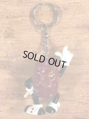 企業キャラクターのカリフォルニアレーズンズのヴィンテージキーホルダー