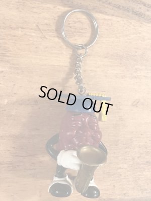 カリフォルニアレーズンのPVCフィギュアのビンテージキーホルダー