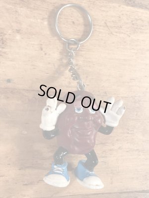 カリフォルニアレーズンのPVCフィギュアのビンテージキーホルダー