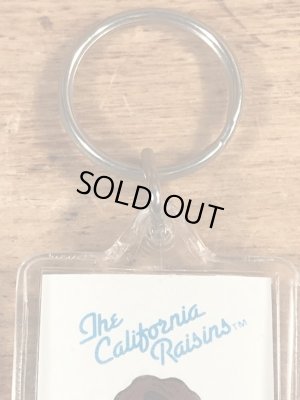 アドバタイジングキャラクターのカリフォルニアレーズンのビンテージキーホルダー