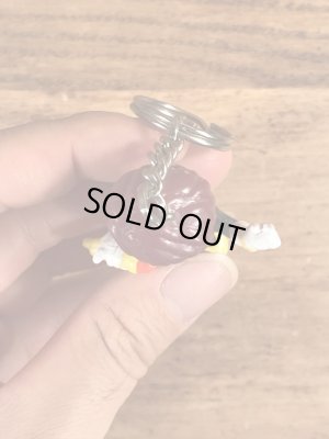 カリフォルニアレーズンのPVCフィギュアのビンテージキーホルダー