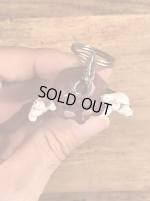 カリフォルニアレーズンのPVCフィギュアのビンテージキーホルダー