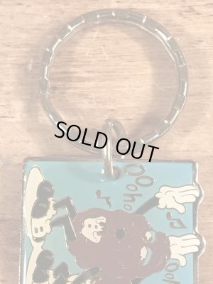 カリフォルニアレーズンのエナメル加工のビンテージキーホルダー