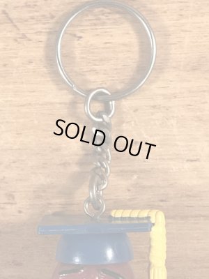 カリフォルニアレーズンのPVCフィギュアのビンテージキーホルダー