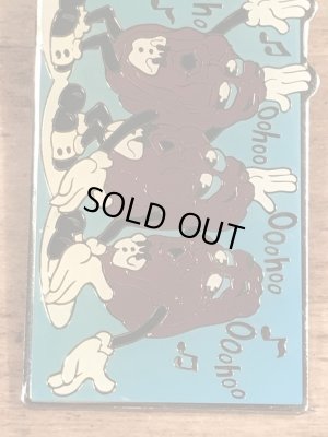 企業キャラクターのカリフォルニアレーズンズのヴィンテージキーホルダー