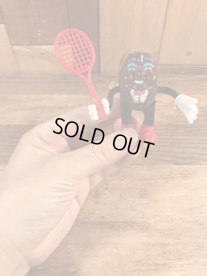 カリフォルニアレーズンに似たベンダブルのビンテージオーナメントドール