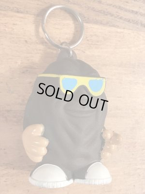 カリフォルニアレーズンに似たコインケースのビンテージキーホルダー