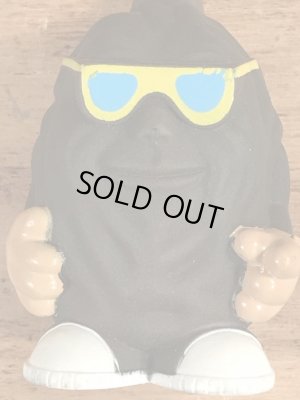 カリフォルニアレーズンズに似たコインケースのヴィンテージキーホルダー