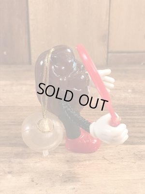 カリフォルニアレーズンに似たベンダブルのビンテージオーナメントドール