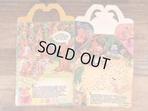 マクドナルドのマペットベイビーズのヴィンテージハッピーミールトイボックス