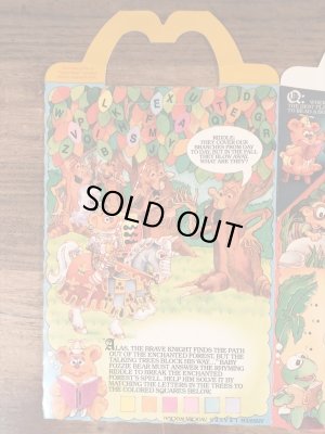 マクドナルドのMuppet Babies Storybookのビンテージハッピーミールトイボックス