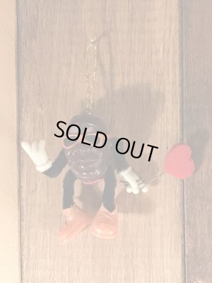 カリフォルニアレーズンズのベンダブルのヴィンテージオーナメントフィギュア